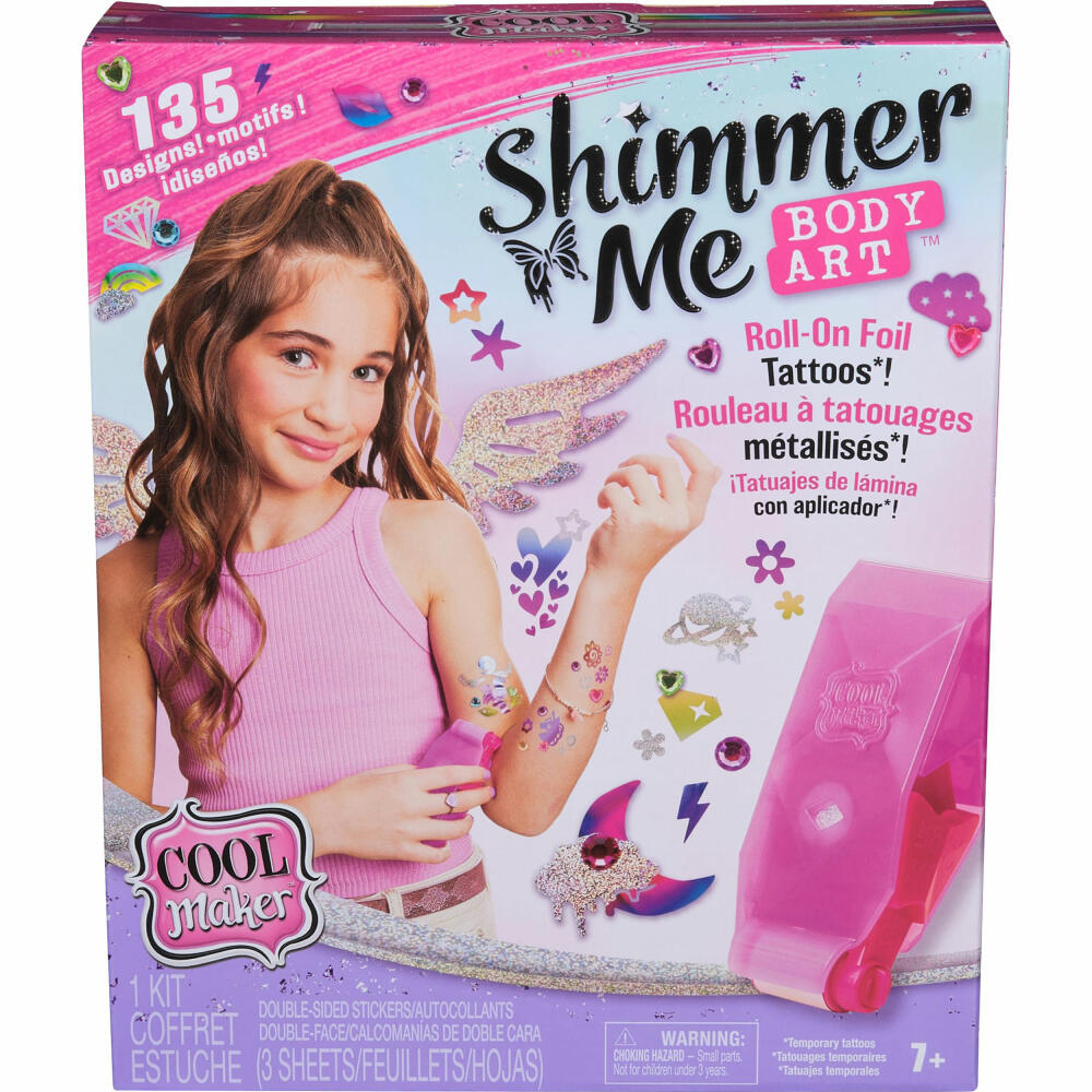 Spin Master Cool Maker Shimmer Me Tattoo Studio, 6071786