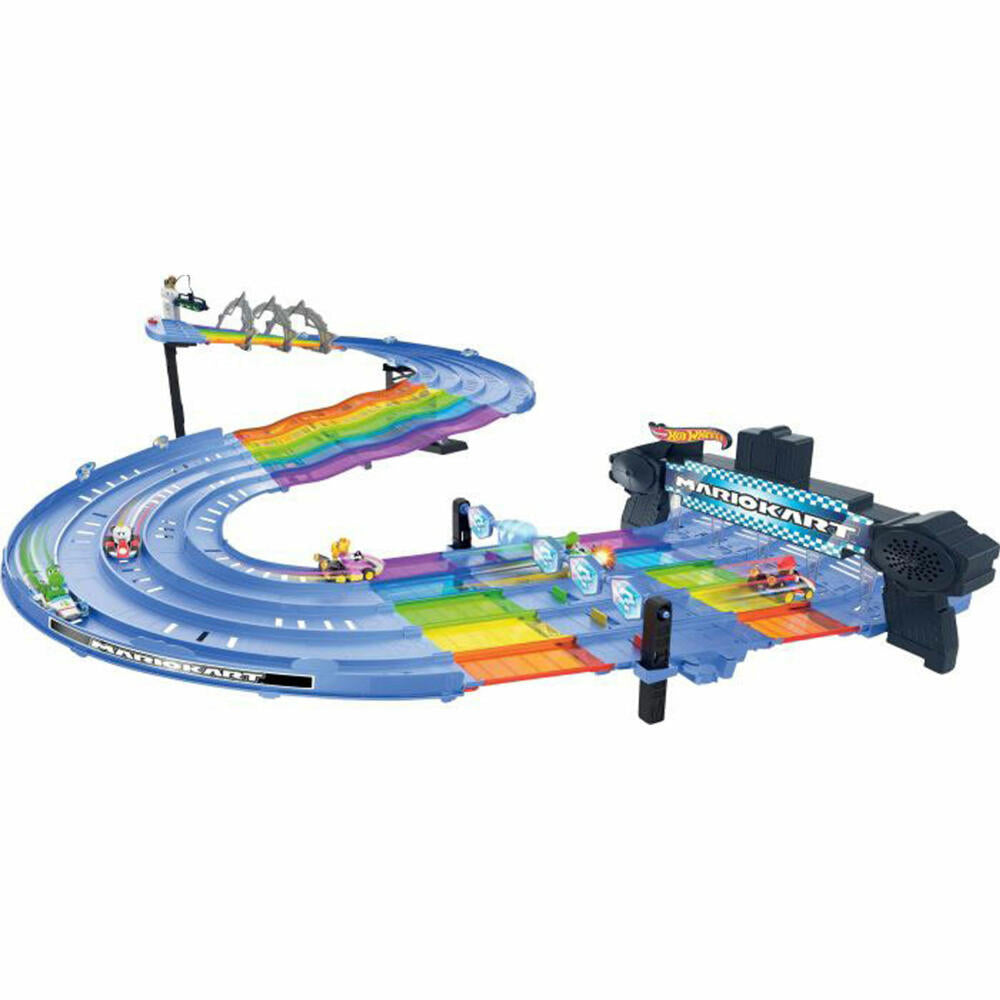Mattel GXX41 Hot Wheels Mario Kart Rainbow Road Track Set