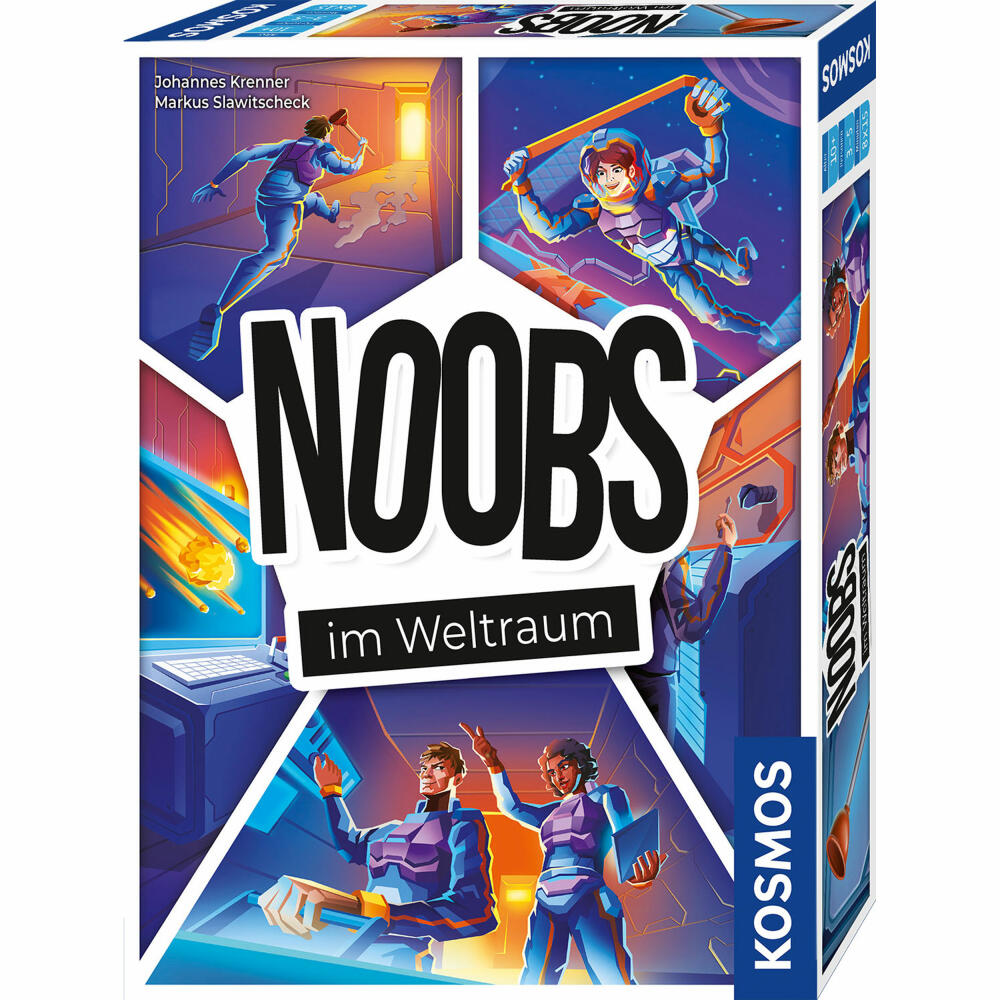KOSMOS Noobs - In Space, Cooperative Communication Game, Board Game, Card Game, Event Game, 683771