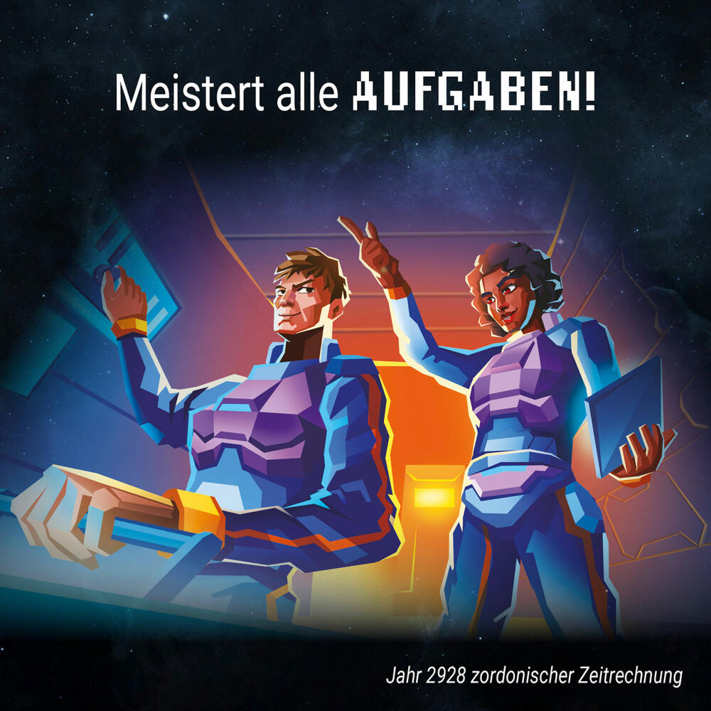 KOSMOS Noobs - In Space, Cooperative Communication Game, Board Game, Card Game, Event Game, 683771