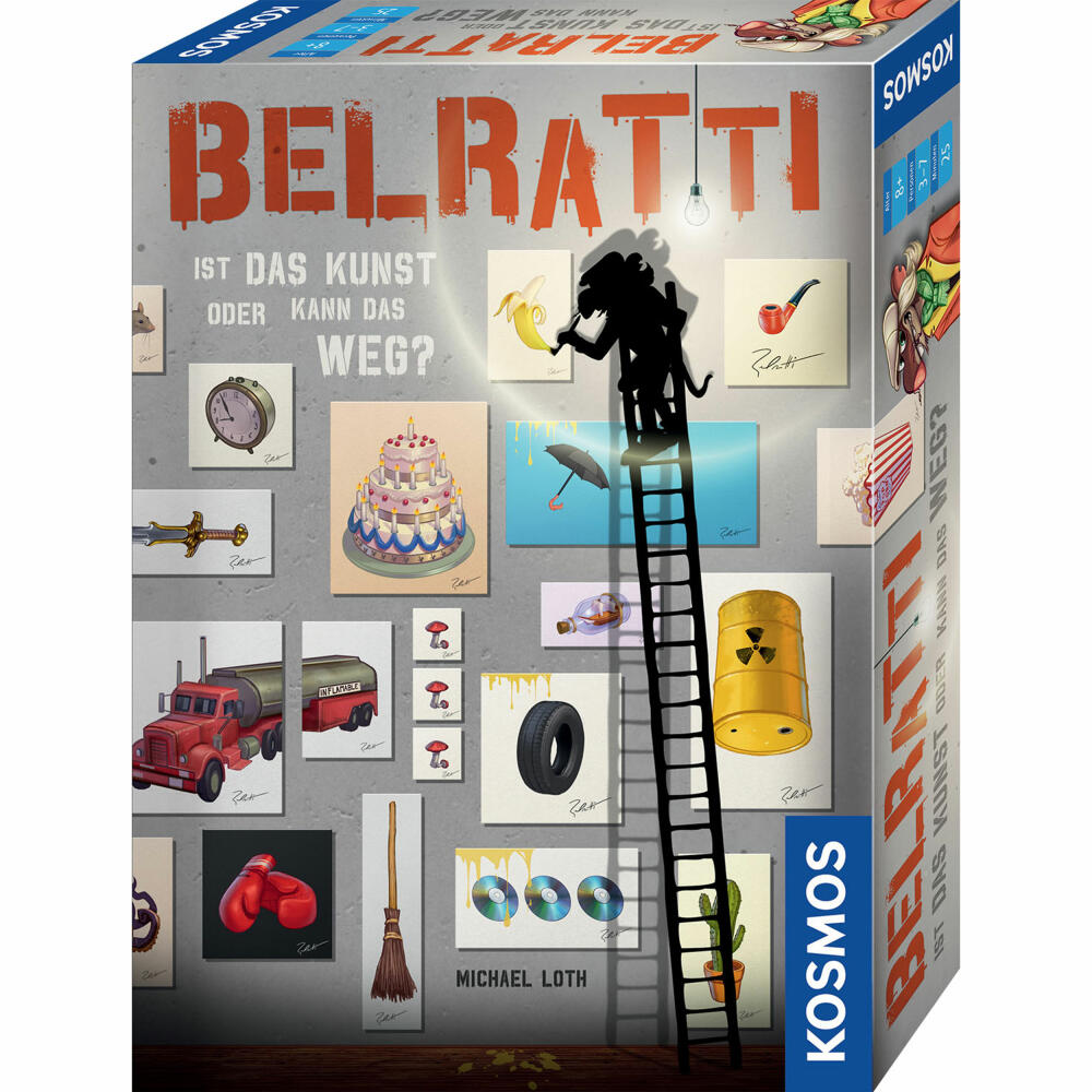 KOSMOS Belratti, Cooperative picture association game, family game, card game, board game, 683320