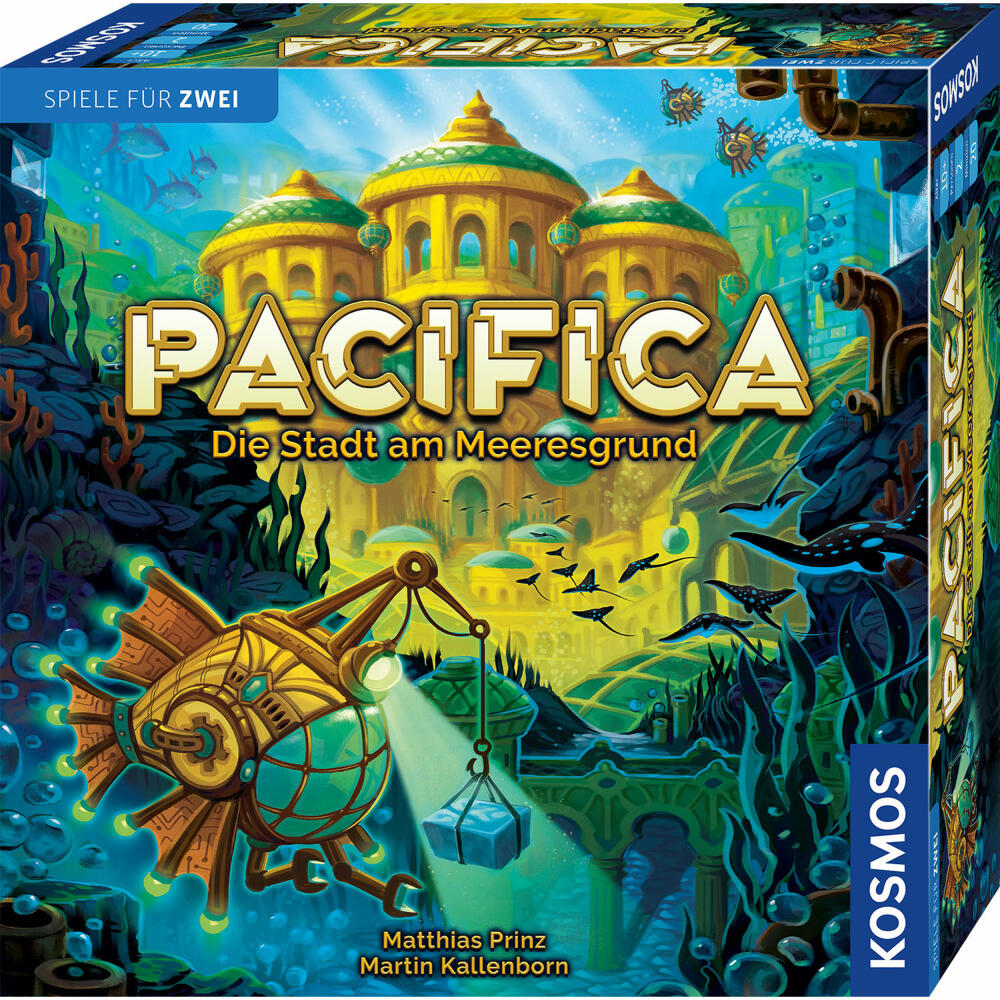 KOSMOS Pacifica, strategy game, family game, board game, for 2 players, 683665