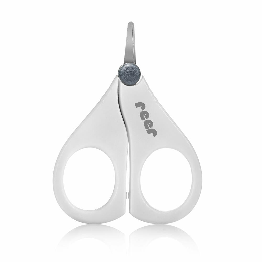 reer BabyCare Nagelpflege-Set, 2-tlg., Nagelschere, Nagelknipser, Nagel Schere, Knipser, 81050
