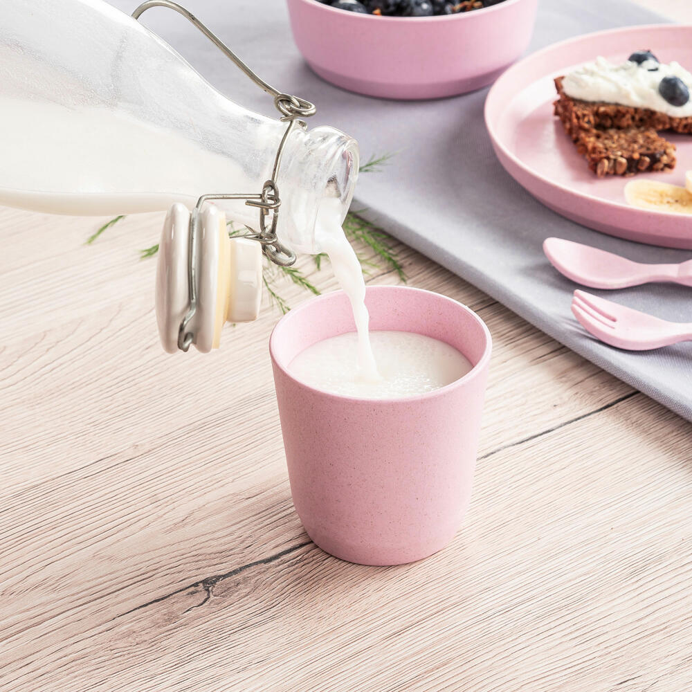reer Growing Becher, 2er Set, Trinkbecher, Kinderbecher, Kinder, Rosa, 22094