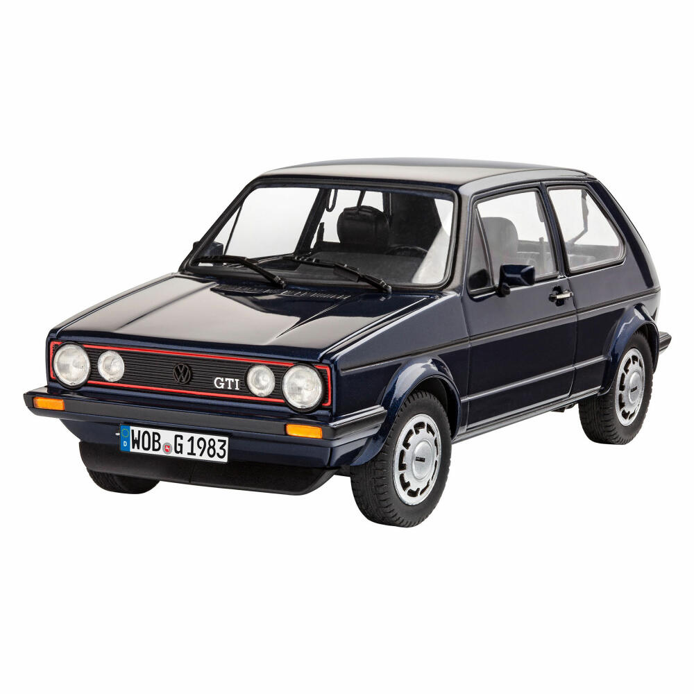 Revell Modellbausatz Geschenkset 35 Years Volkswagen Golf GTI Pirelli, Modell Bausatz, 118 Teile, ab 12 Jahre, 05694