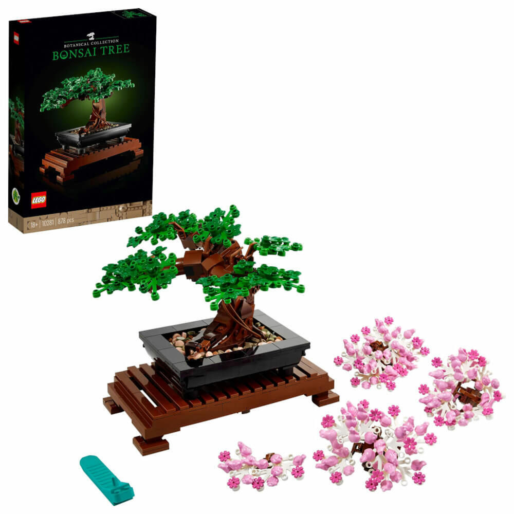 LEGO Creator Bonsai Tree, 878 pcs, building set, construction set, building blocks, ages 18 and up, 10281
