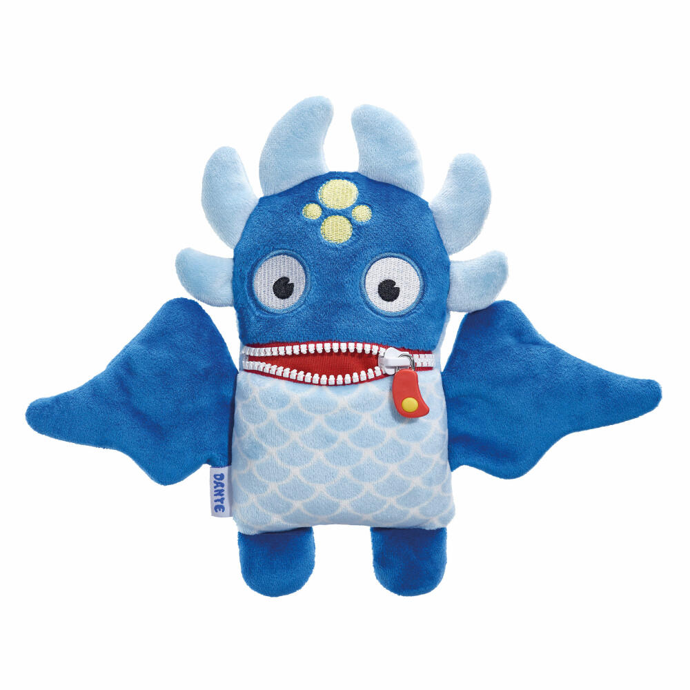 Schmidt Spiele Sorgenfresser Dante Klein, Plüsch, Plüschtier, Plüschfigur, Kuscheltier, 21 cm, 42486