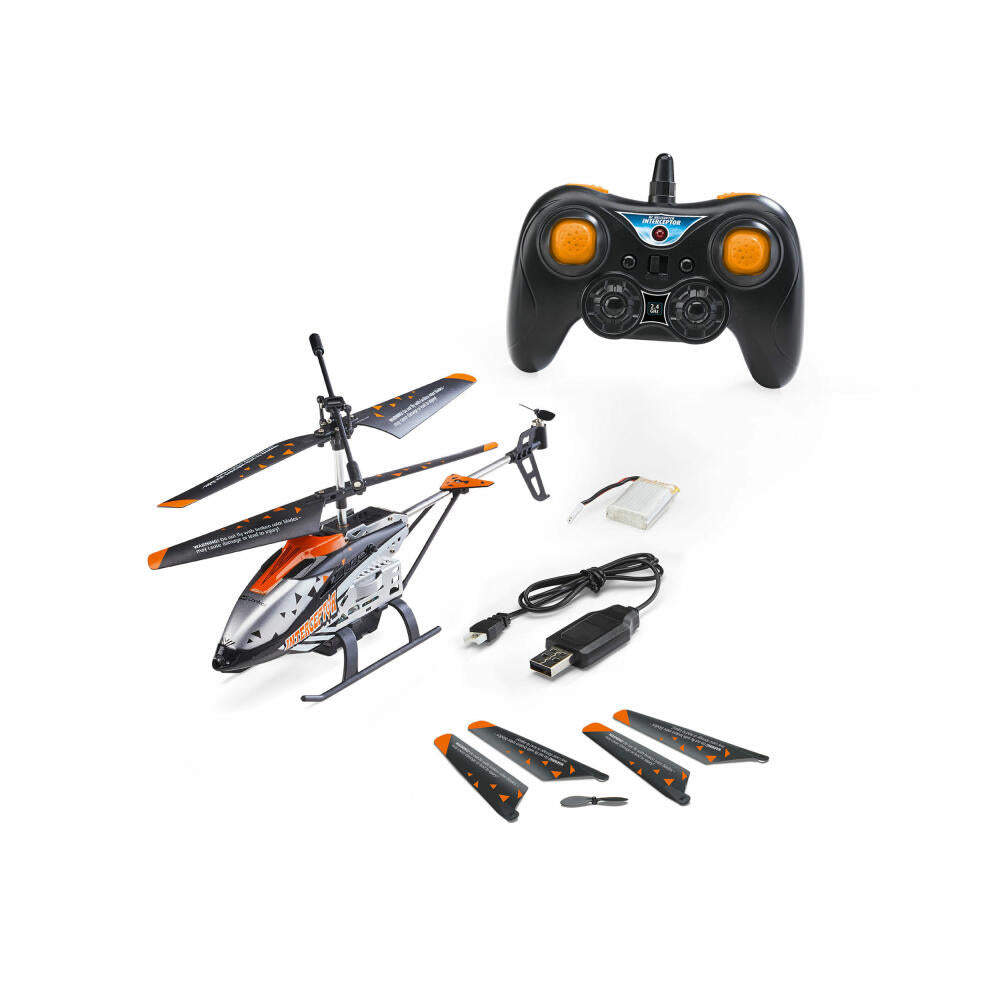 Revell Control Anti-Crash Helicopter Interceptor, ferngesteuerter Hubschrauber, Infrarot, ab 8 Jahren, 23817