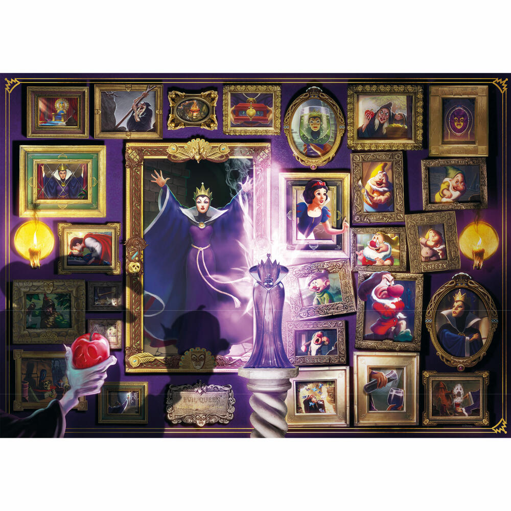 Ravensburger Puzzle Disney Villainous: Evil Queen, Adult Puzzle, Adult Puzzles, 1000 Pieces, 16520