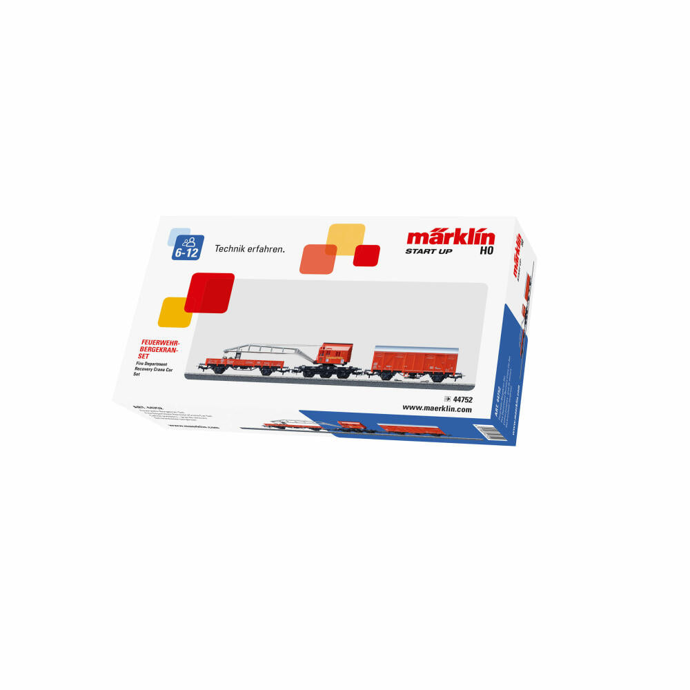 Märklin 44752 H0 Märklin Start up - Fire Department Recovery Crane Set