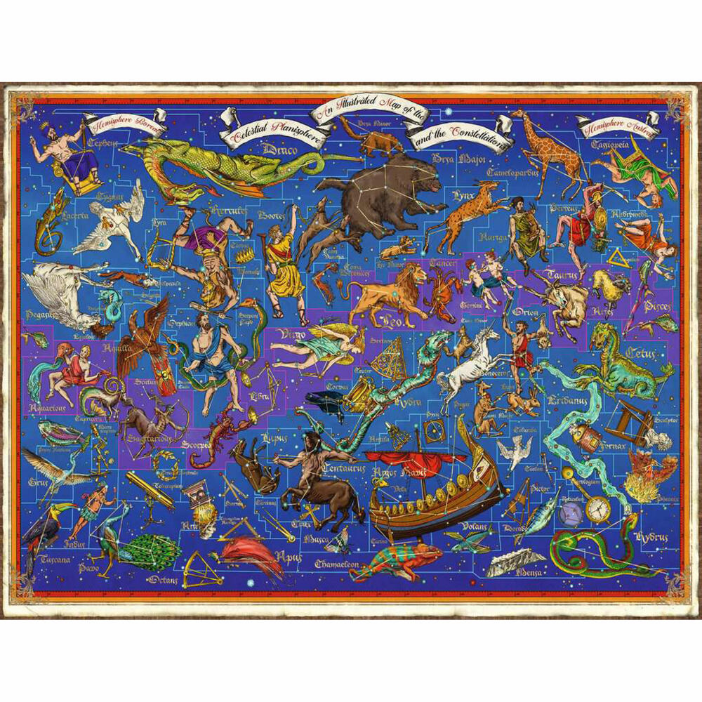 Ravensburger Sternbilder, Puzzle, Erwachsenenpuzzle, Premium Qualität, 2000 Teile, 17440