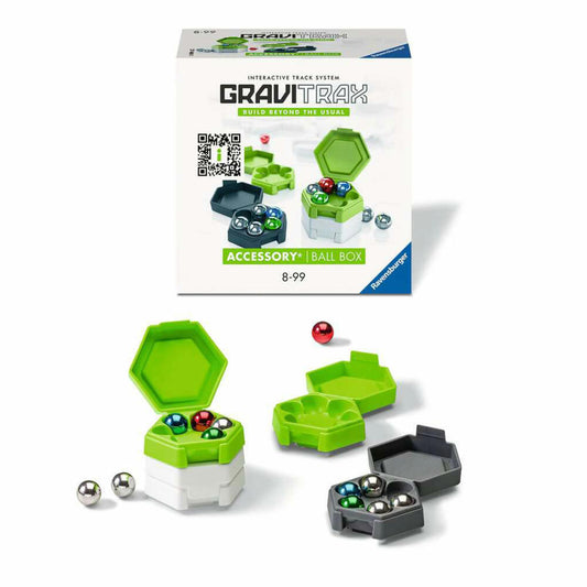 Ravensburger GraviTrax Accessory Ball Box, Expansion, Interactive Marble Run System, Marble Run, Accessories, 27468