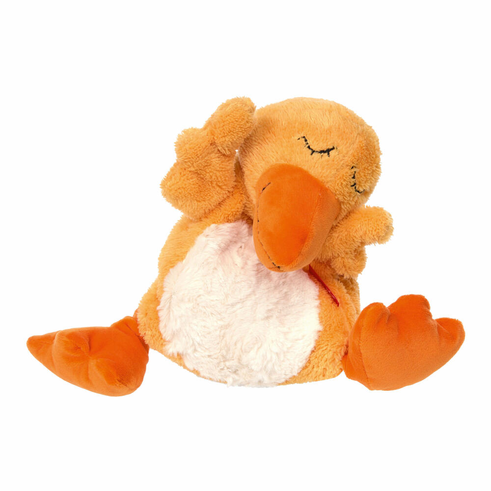 sigikid Sweety Wärmekissen Ente, Kirschkernkissen, Wärme Kissen, Kirschkern, Kinder, Kuscheltier, Gelb, 42573
