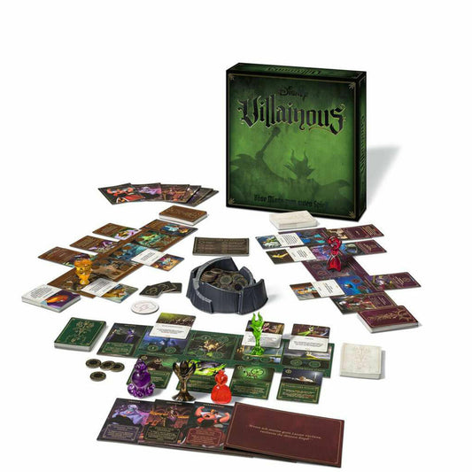 Ravensburger Gesellschaftsspiel Disney Villainous, Schurkenspiel, Bösewichte, Brettspiel, Strategiespiel, ab 10 Jahren, 260553