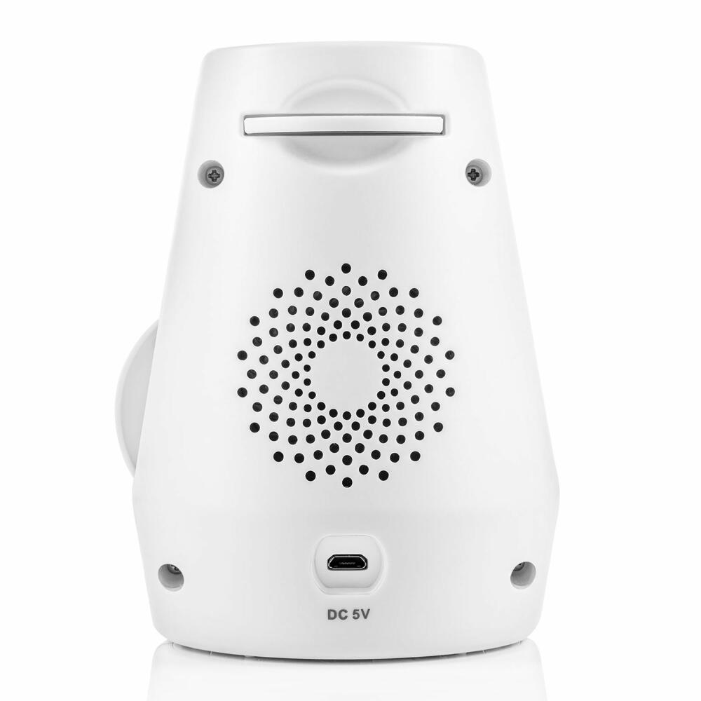 reer DreamBeam Motivprojektor, mit Einschlafliedern, Motiv Projektor, Kinder, Weiß, 52110