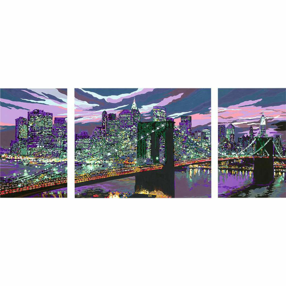 Ravensburger CreArt New York Skyline, Malen nach Zahlen, Malset, Malvorlage, Malen, 23551