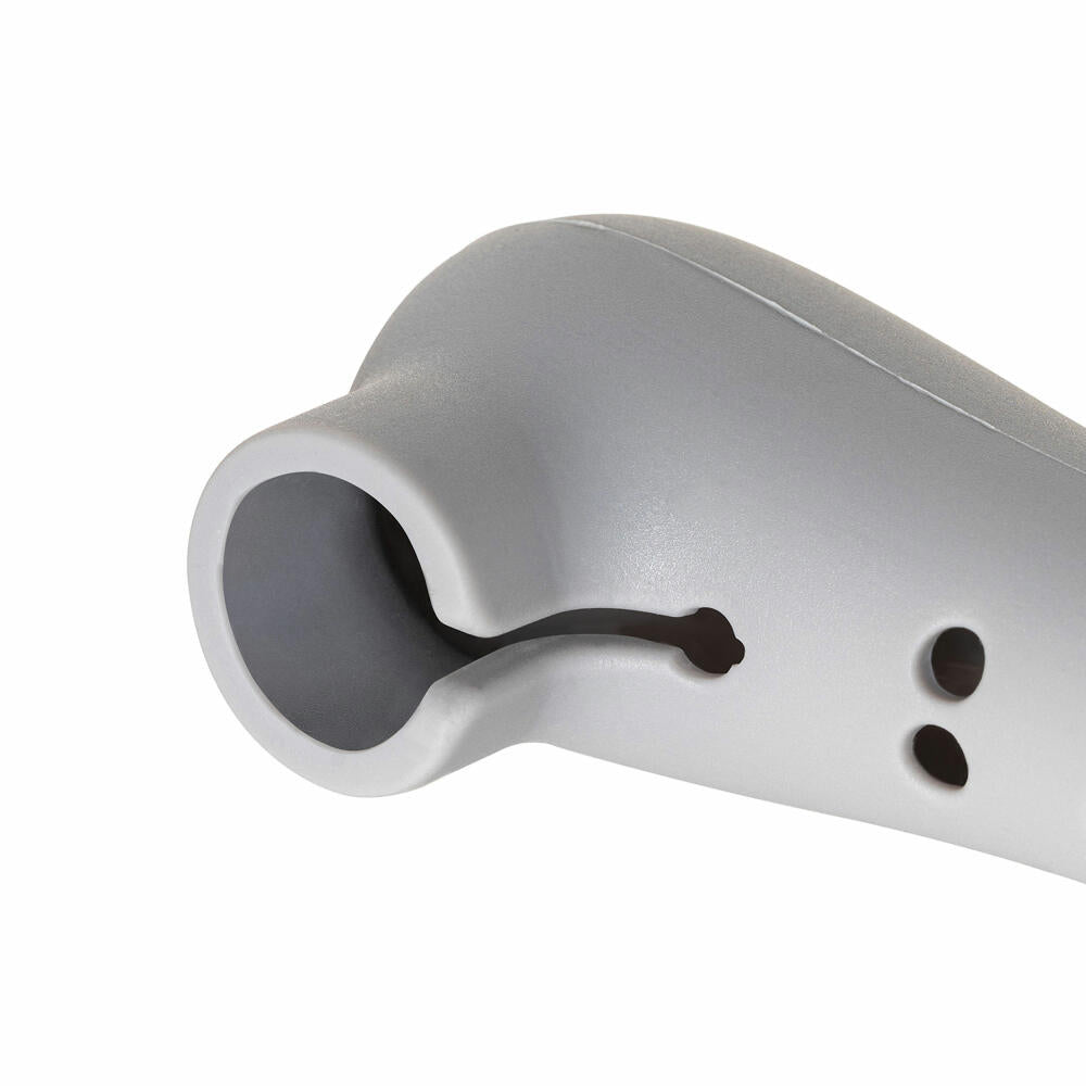 reer HandleGuard Türgriffschutz, 2er Set, Türklinkenabdeckung, Türgriff Schutz, Abdeckung, Kinder Sicherung, Grau, 70071