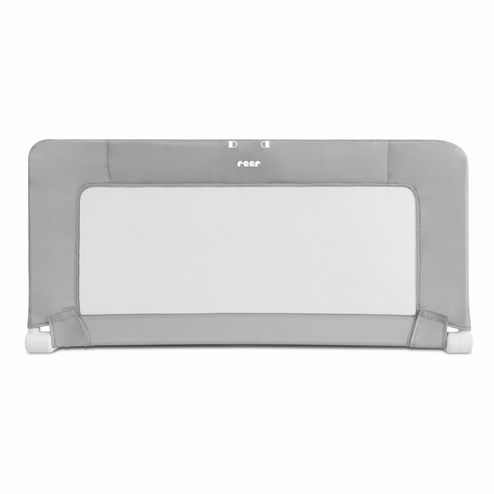 reer ByMySide XL Bettgitter, Rausfallschutz für Bett, Bettschutzgitter, Schutzgitter, mit Abklappfunktion, Länge 100 cm, 45010