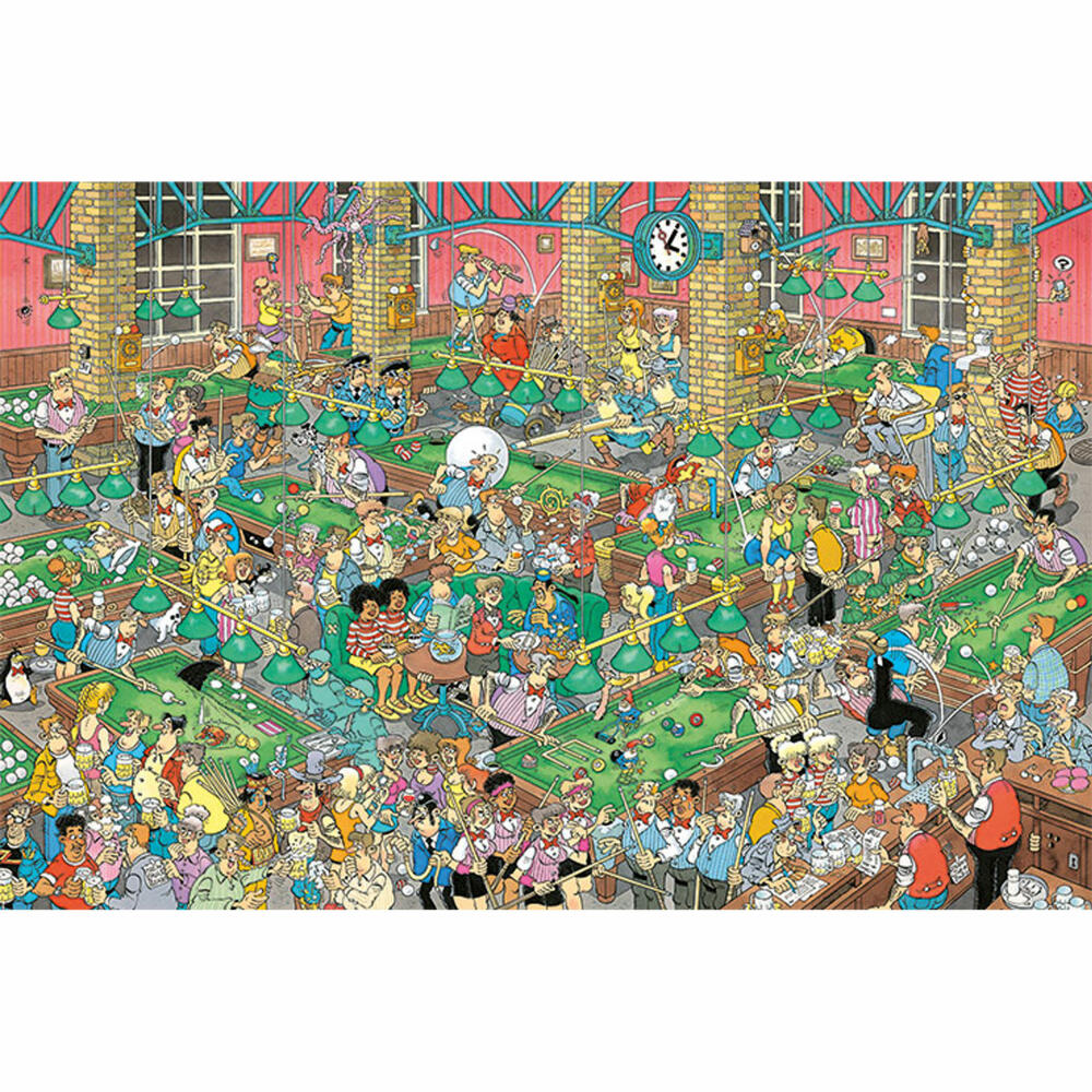 Jumbo Spiele Jan van Haasteren - Chalk Up!, Puzzle, Erwachsenenpuzzle, Puzzlespiel, 1500 Teile, 20026