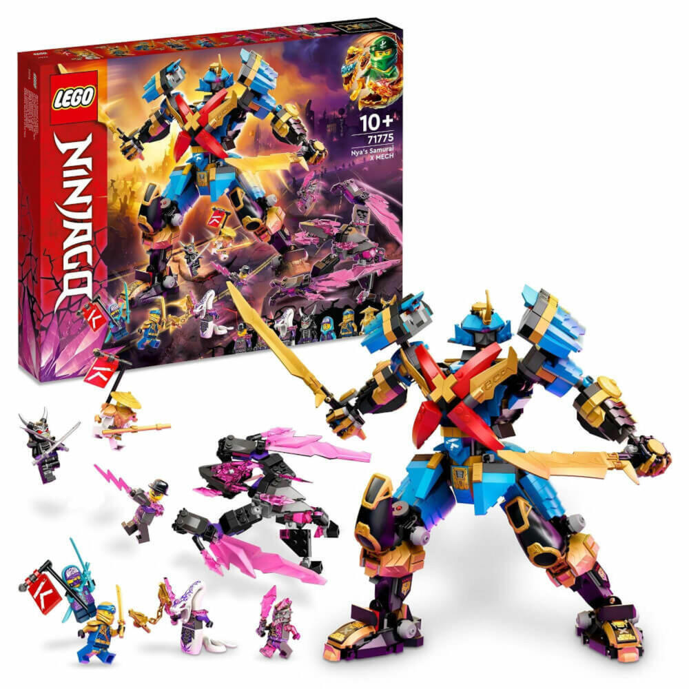 LEGO Ninjago Nyas Samurai-X-Mech, 1003-tlg., Bauset, Konstruktionsset, Bausteine, Spielzeug, ab 10 Jahre, 71775