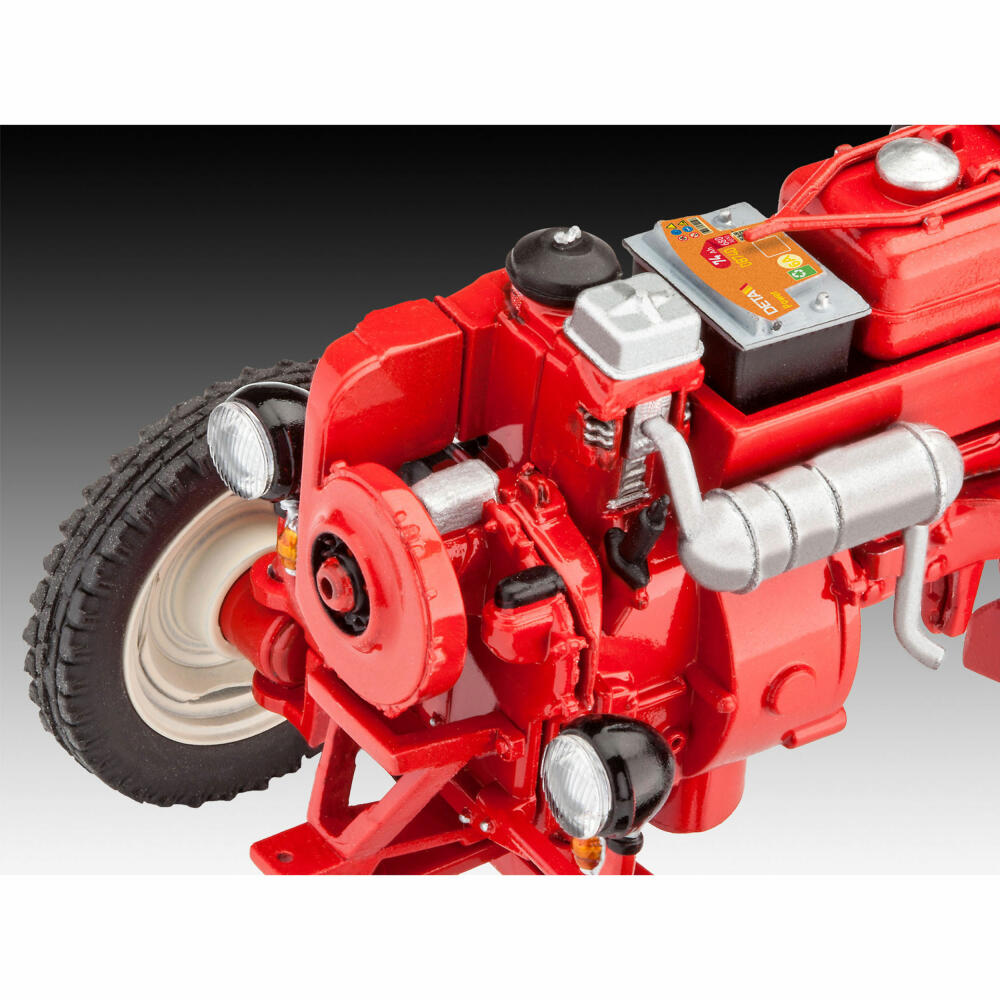 Revell Bausatz Porsche Junior 108 Farming Simulator Edition, Traktor, Modellbausatz, Easy Click System, ohne Kleben, 76 Teile, ab 10 Jahre, 07823