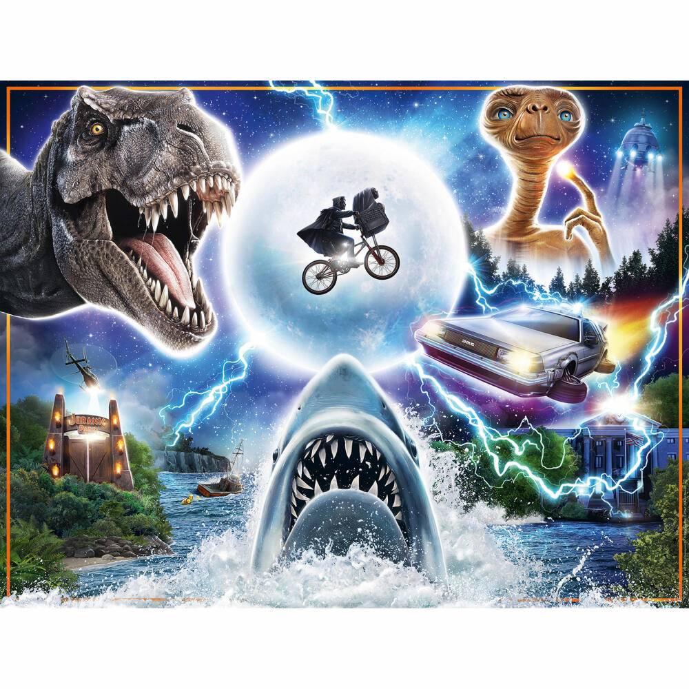 Ravensburger Nostalgia Universals Filmklassiker, Erwachsenenpuzzle, Puzzle, 2000 Teile, 17152
