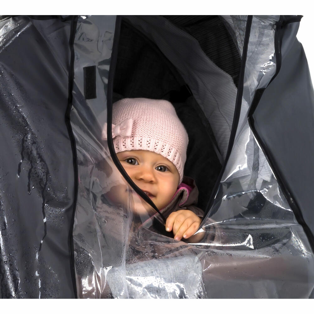 reer DesignLine RainSafe Active Regenschutz für Buggys und Sportwagen, Regenverdeck, Regenhaube, 84041