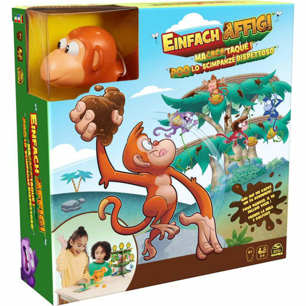 Spin Master Simply silly!, children's game, board game, children's game, family game, from 4 years, 6068697