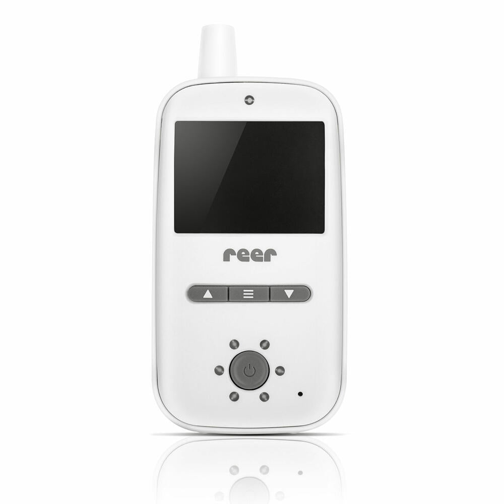 reer BabyCam, Video Babyphone, Babyfon, Kamera, Farbbildschirm, Reichweite bis 300 m, 80420