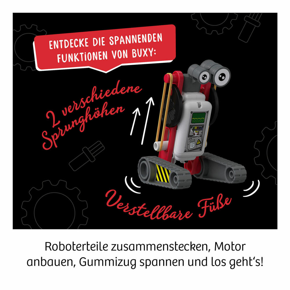 KOSMOS ReBotz - Buxy der Jumping-Bot, Roboter, Experimentierkasten, Bots, Spielzeug, 601