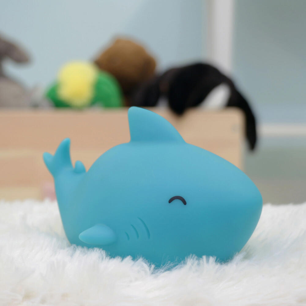 reer lumilu Sea Life Hai, Nachtlicht, Schlummerlicht, Beruhigungslicht, LED, Timer, 52303