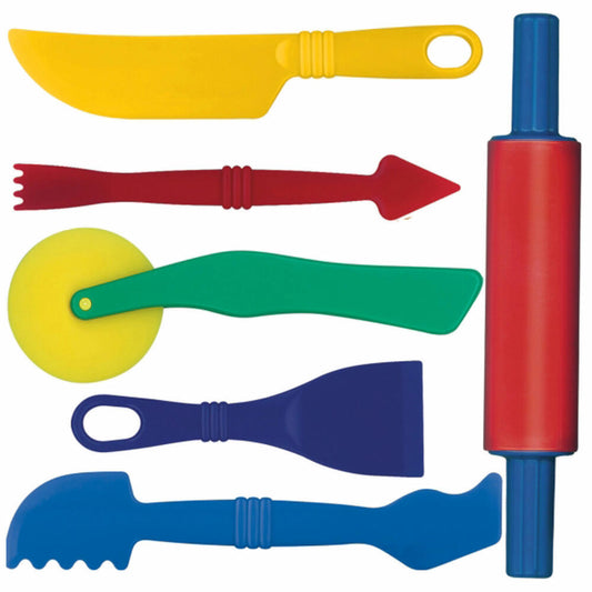Gowi Country Life kneading tool, 6 pcs., dough, tool, accessories, kneading, 8718515
