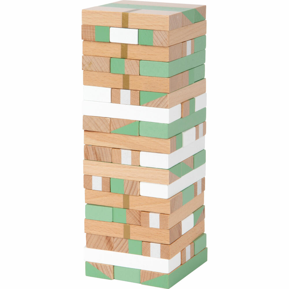 Legler small foot Wackelturm Gold Edition, Gesellschaftsspiel, Spiele Klassiker, 12217