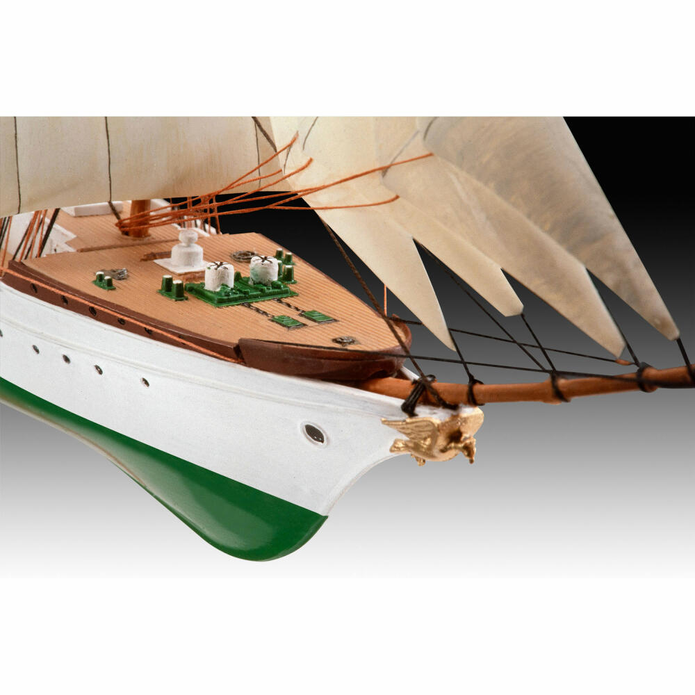 Revell Model Set Gorch Fock, Segelschulschiff, Segelschiff, Modellbausatz, Modell Bausatz, 75 Teile, ab 10 Jahre, 65432
