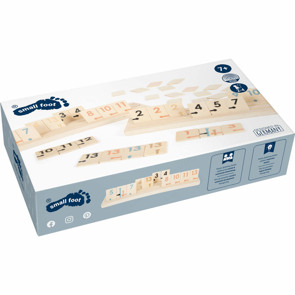 Legler small foot Rummy Gold Edition, Strategiespiel, Rummikub, Gesellschaftsspiel, 12224