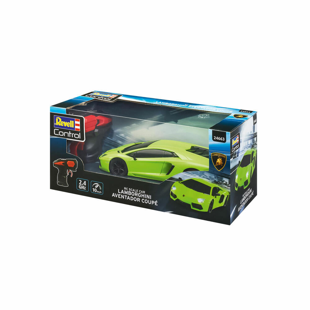 Revell Control RC Scale Car Lamborghini Aventador Coupé, Ferngesteuertes Auto, Spielzeug, ab 8 Jahre, 24663