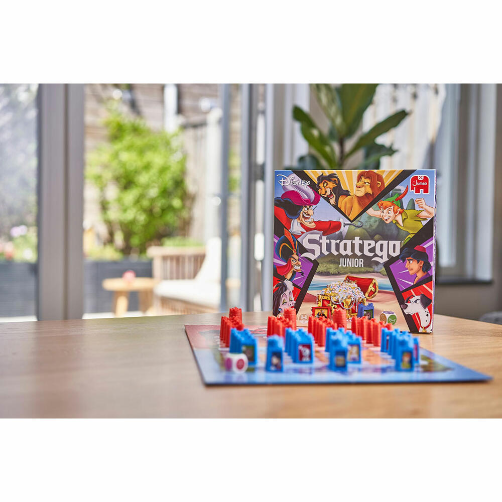 Jumbo Games Stratego Junior Disney, family game, children's game, parlor game, board game, 19803