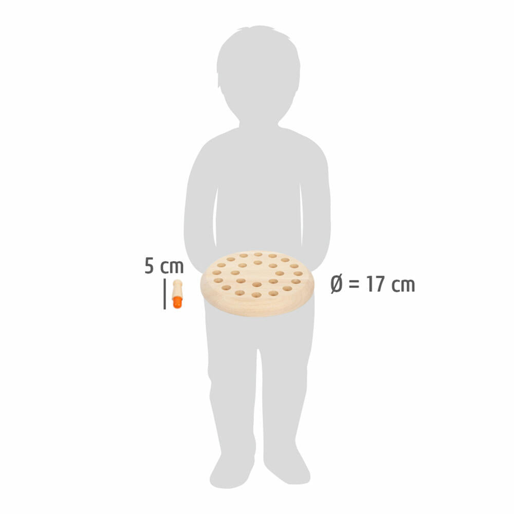 Legler small foot Farben-Memo, Gedächtsnisspiel, Merkspiel, Gesellschaftsspiel, Kinder Spiel, 11962