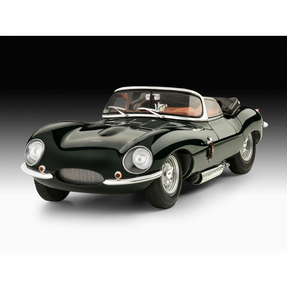Revell Modellbausatz Geschenkset Jaguar 100th Anniversary, Modell Auto, Bausatz, 285 Teile, ab 12 Jahre, 05667