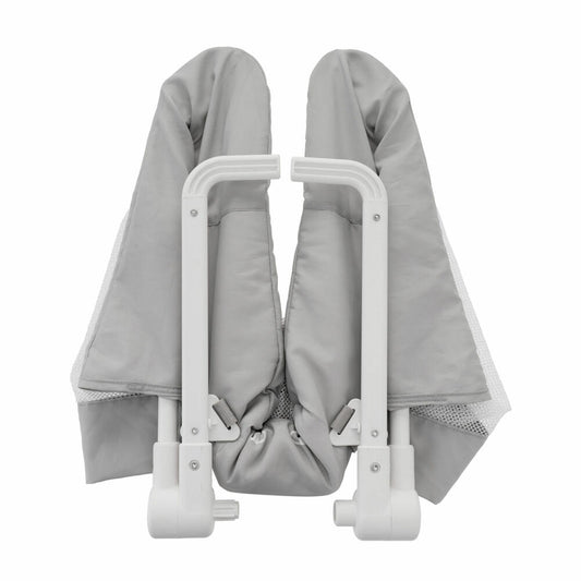 reer ByMySide XL Bettgitter, Rausfallschutz für Bett, Bettschutzgitter, Schutzgitter, mit Abklappfunktion, Länge 150 cm, 45020