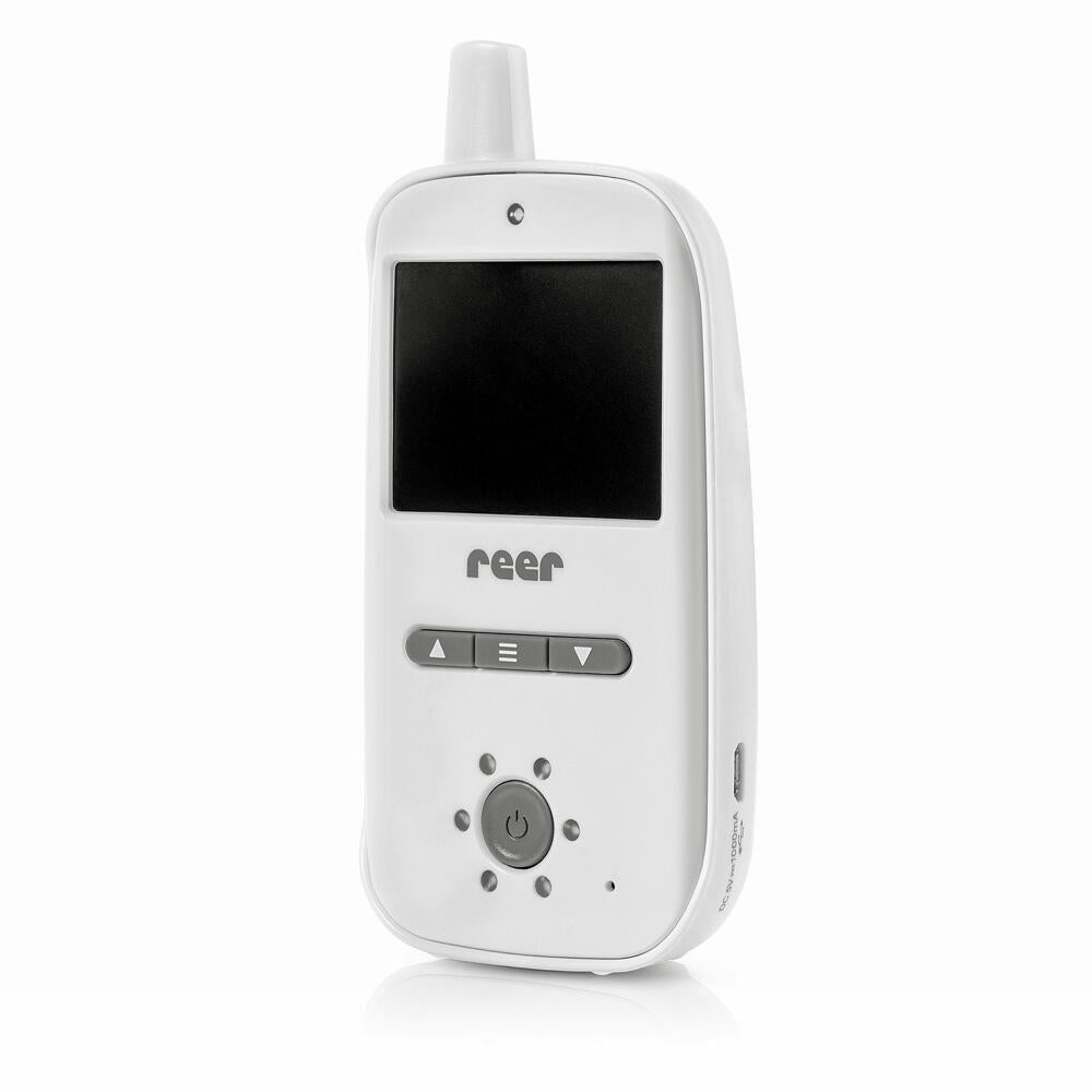 reer BabyCam, Video Babyphone, Babyfon, Kamera, Farbbildschirm, Reichweite bis 300 m, 80420