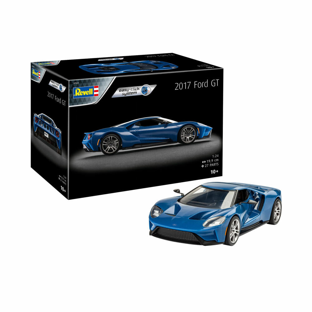 Revell plug-in model kit 2017 Ford GT easy-click system, sports car, car, 27 parts, 07824