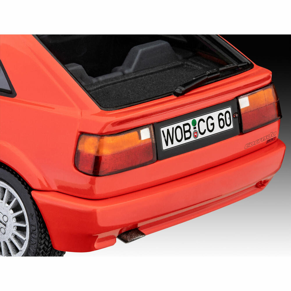 Revell Modellbausatz Geschenkset 35 Years VW Corrado, mit Basis-Zubehör, 76 Teile, 05666