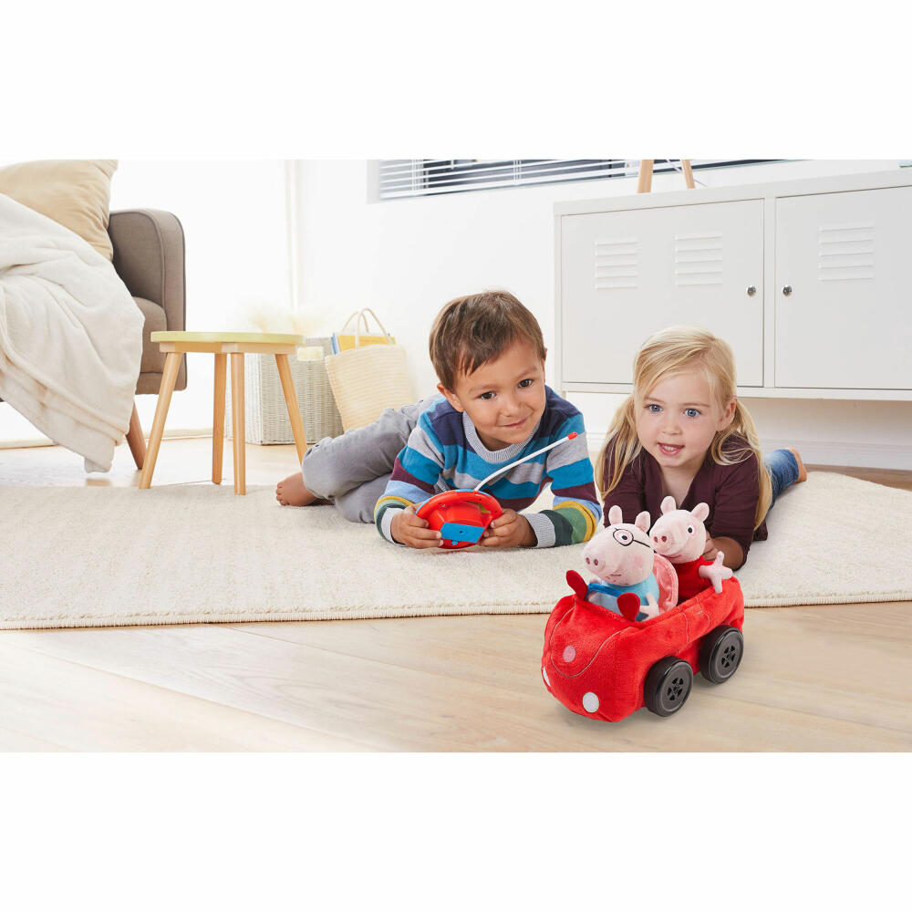 Revell Revellino My first RC Car Peppa Pig, ferngesteuertes Plüsch-Auto für Kinder, ab 2 Jahren, 23203