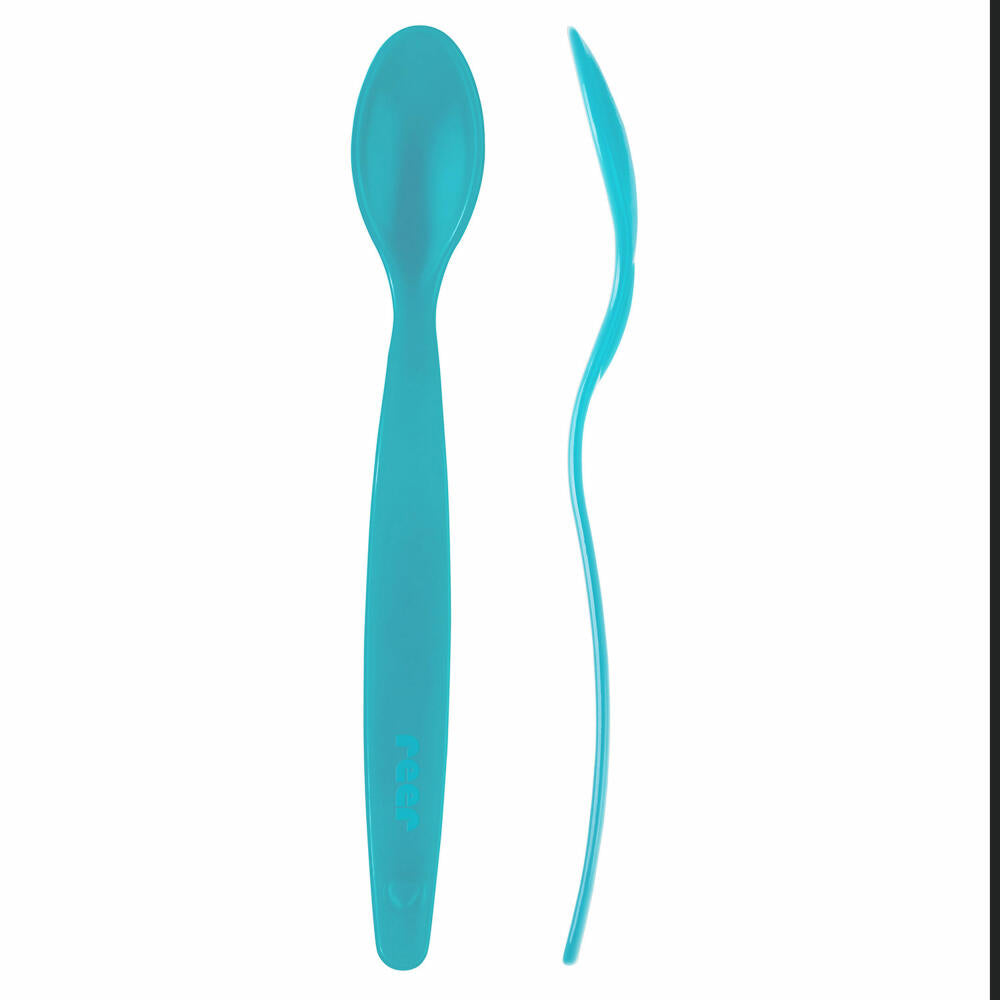reer MagicSpoon Babylöffel, 3er Set, mit Temperaturindikator, Wärmesensorlöffel, Baby Löffel, 23012