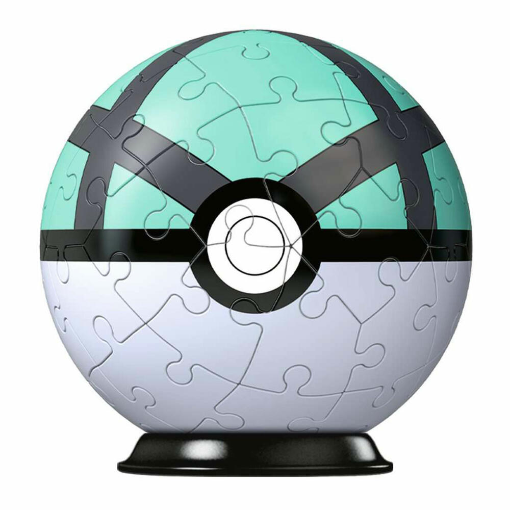 Ravensburger Puzzle Ball Pokémon Netball, 54 pieces, 3D puzzle, puzzle ball, from 6 years, 11581
