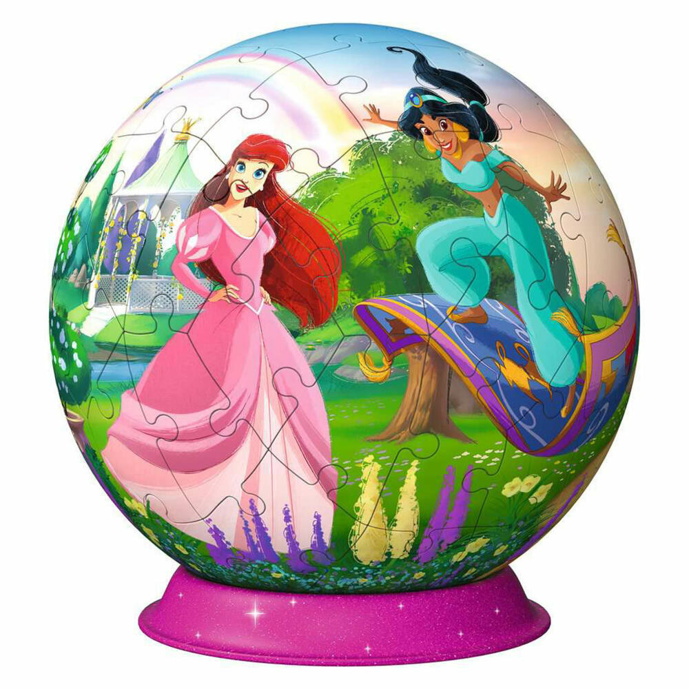 Ravensburger Puzzle Ball Disney Princess, 72 pieces, 3D puzzle, puzzle ball, from 6 years, 11579