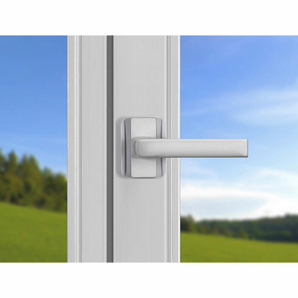 reer WinLock Fenstersicherung / Balkontürsicherung, 3er Set, Sicherung Fenster, Türsicherung, Balkon, Kinder Sicherheit, Weiß, 70060