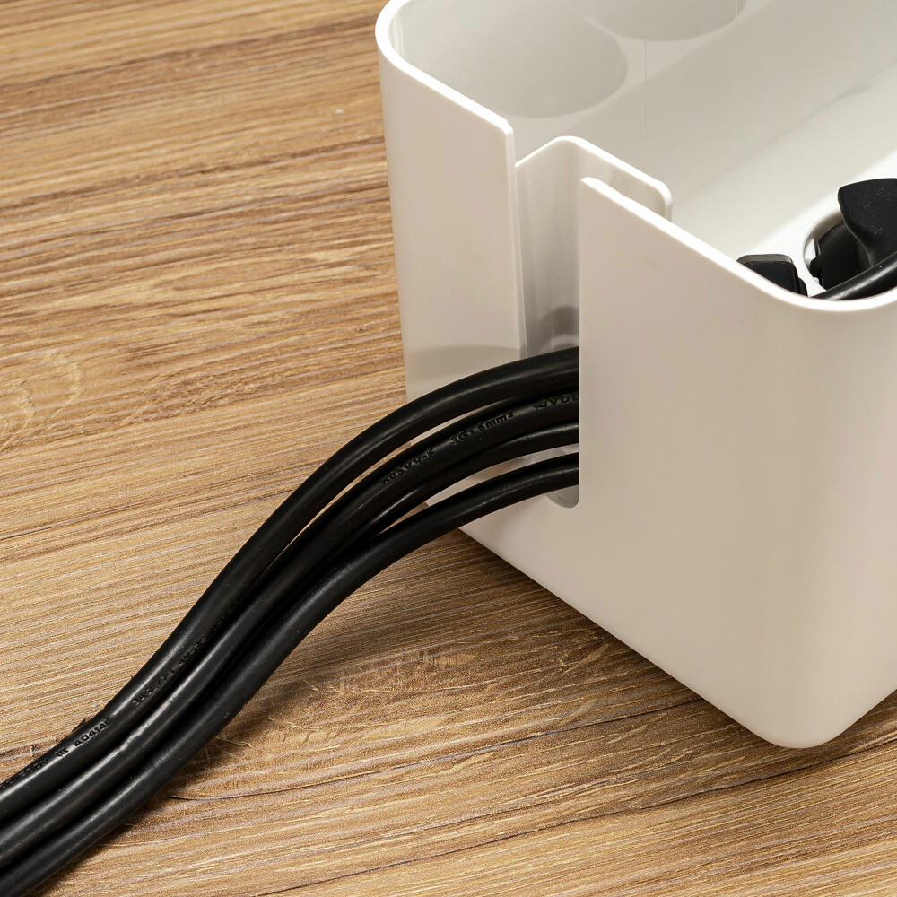 reer CableGuard Kabelbox, für Steckdosenleisten, Kindersicherung, Kinder Sicherung, 78020