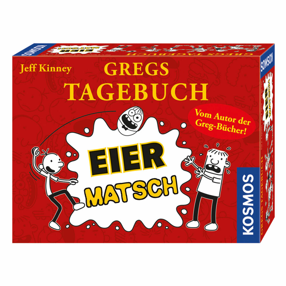 KOSMOS Family Games Greg's Diary - Egg Mash, Card Game, Game, Ages 8 and Up, 691905
